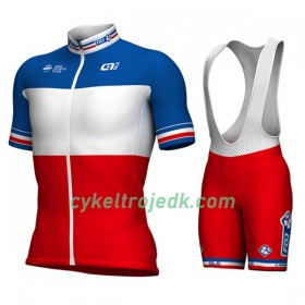 Cykeltøj + Cykelshorts 2017 FDJ Frankrig Mesterskaber